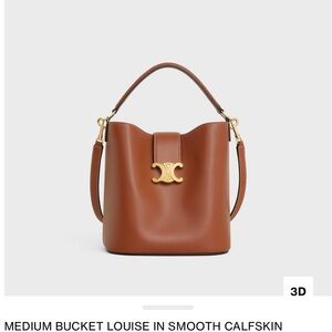 CELINE Louise Calfskin Bucket Bag NWT!